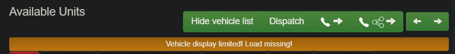Hide Vehicle List